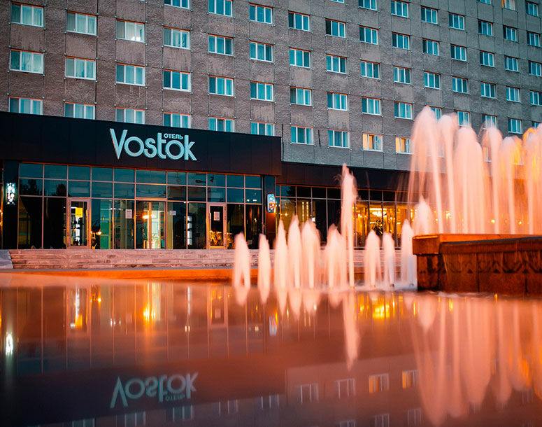 Vostok Hotel Tyumen Exterior foto